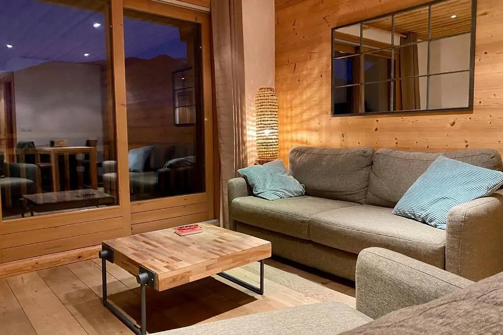 Vue Panoramique Sur Les Montagnes Plein Sud - T2 Skis Aux Pieds, Piscine & Spa Flaine