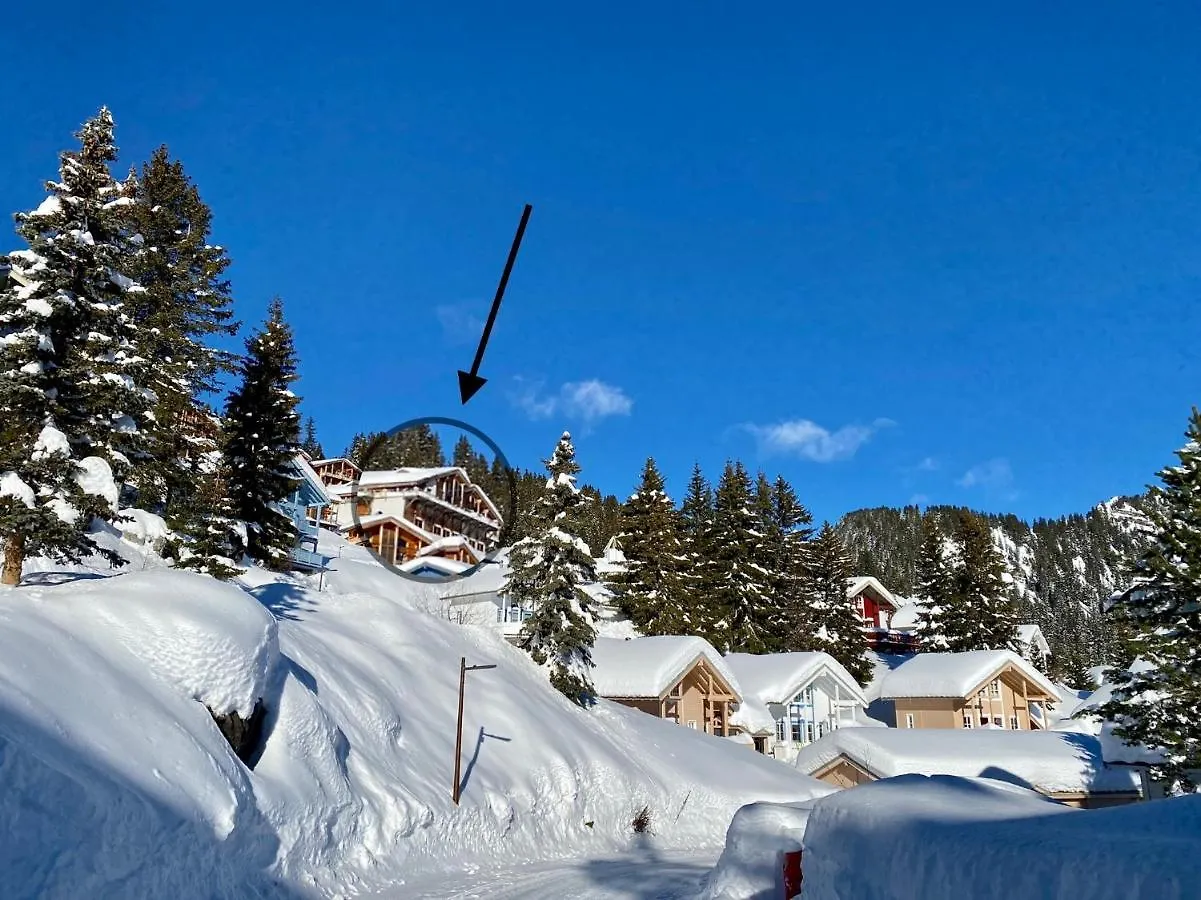 Appartement Vue Panoramique Sur Les Montagnes Plein Sud - T2 Skis Aux Pieds, Piscine & Spa Flaine Frankrijk